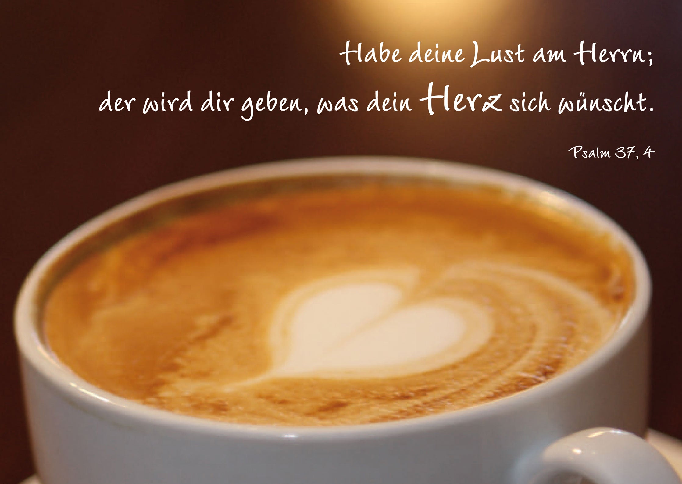 Poster Habe dein Lust am Herrn