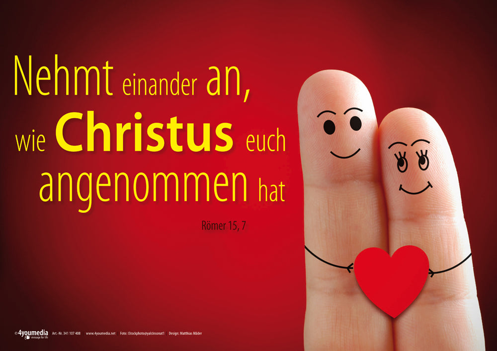 Poster A3 Jahreslosung 2015