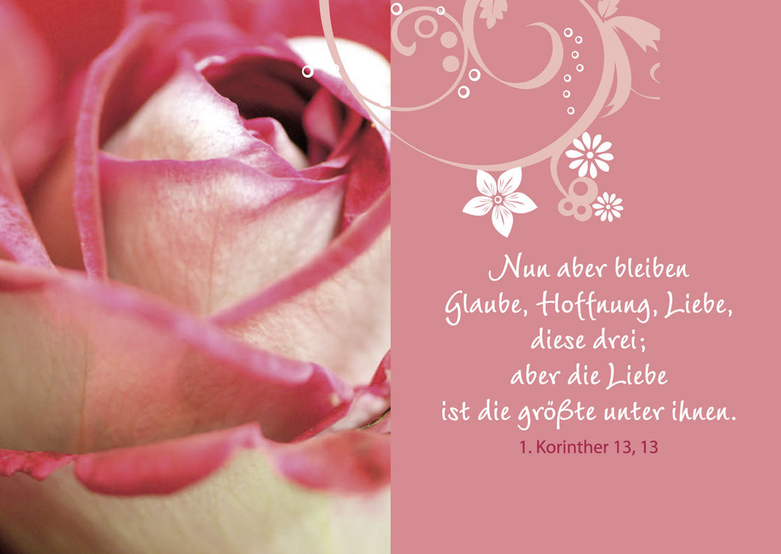 Nun aber bleiben Glaube, Hoffnung, Liebe