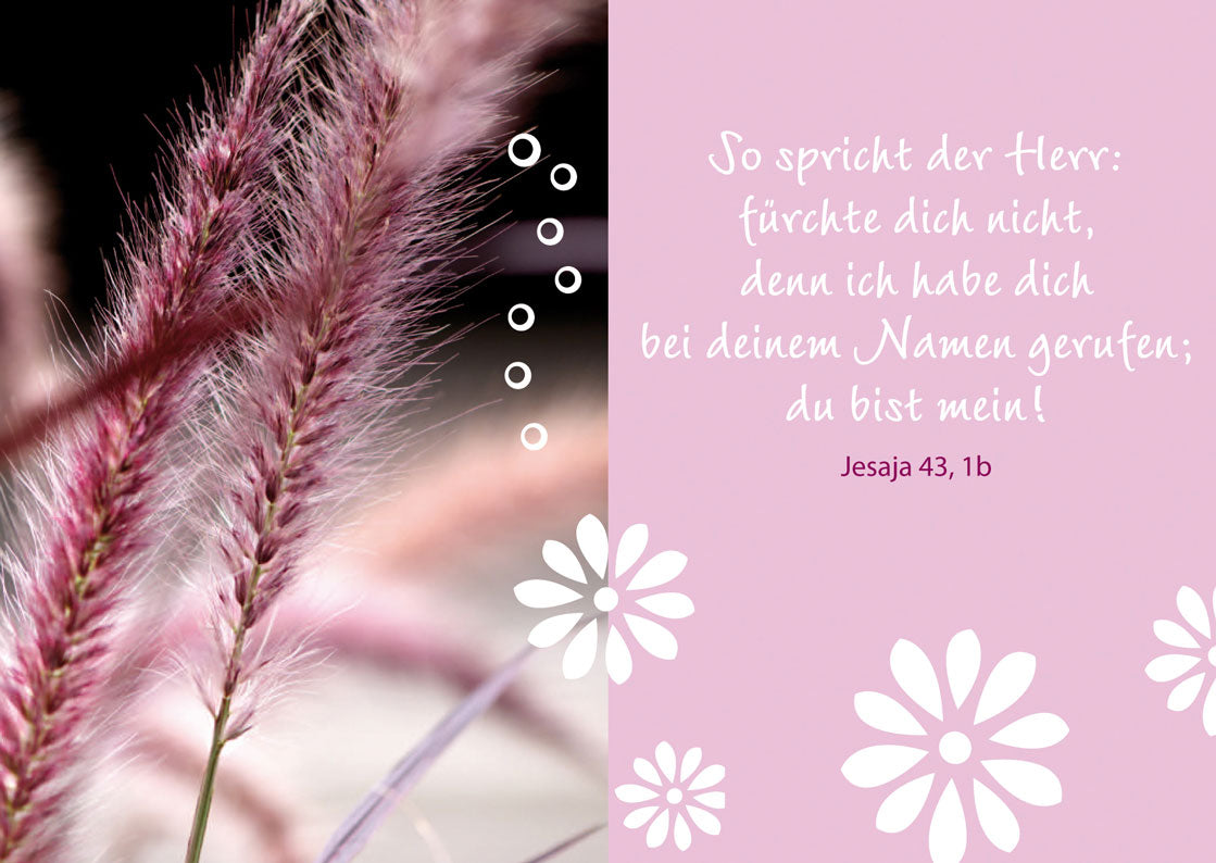 So spricht der Herr: fürchte dich nicht