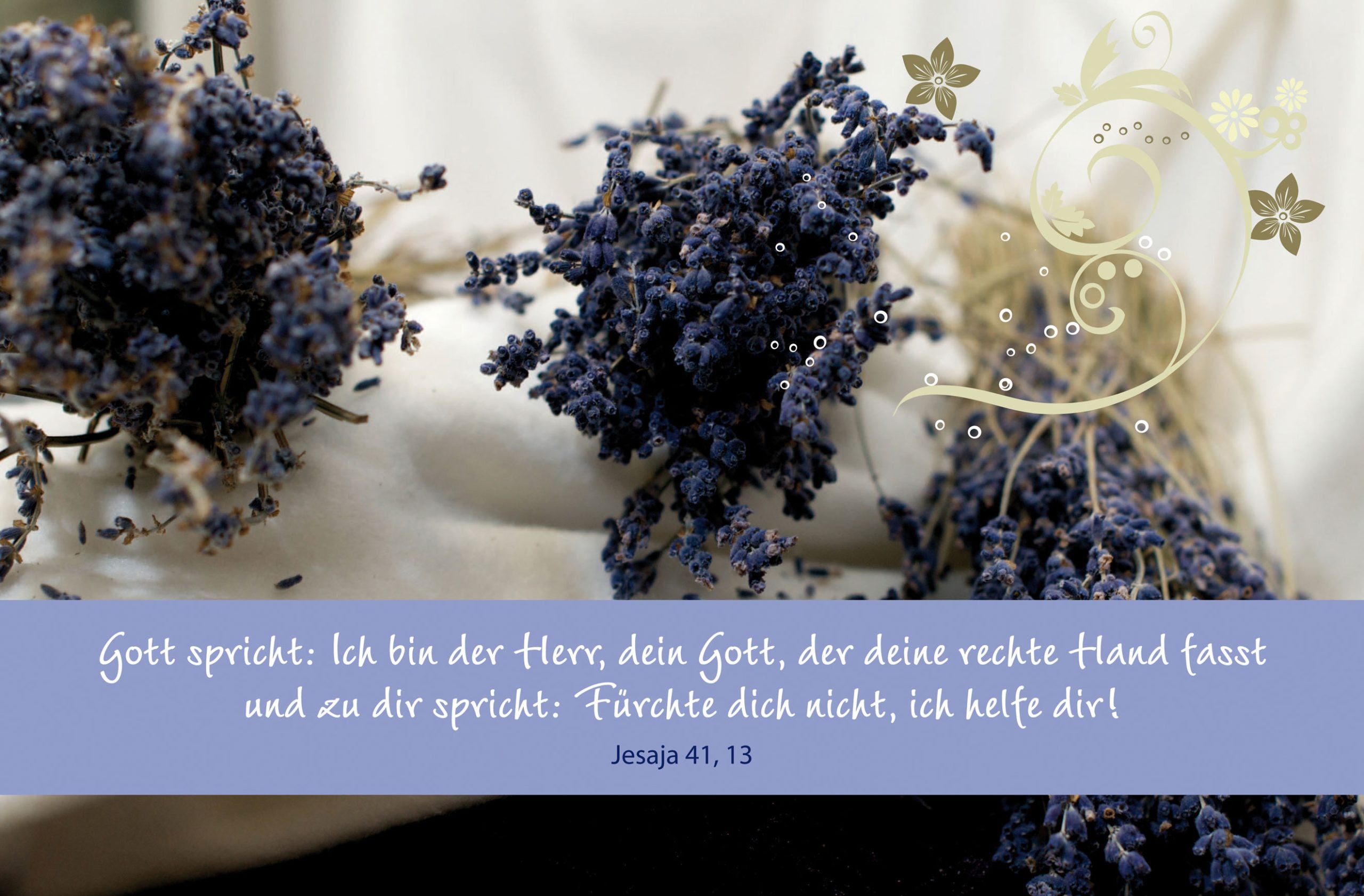 „Hab keine Angst“ Gott spricht: Ich bin der Herr...