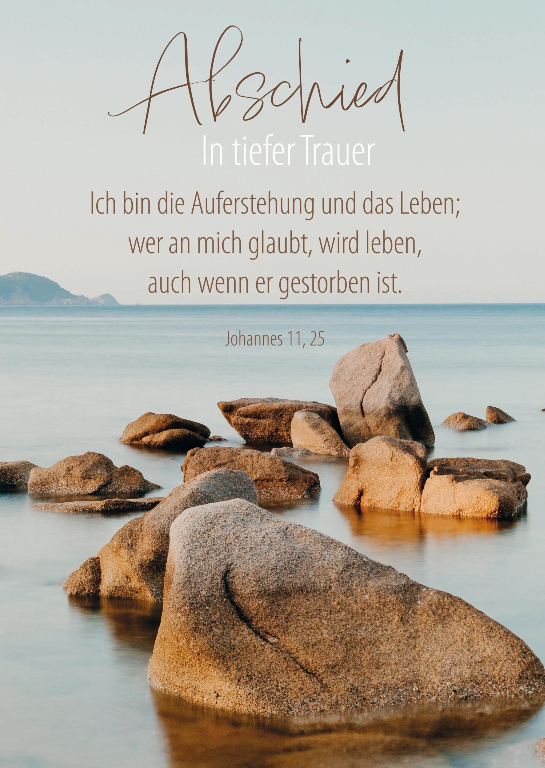 Faltkarten "Trauer" Paket 2