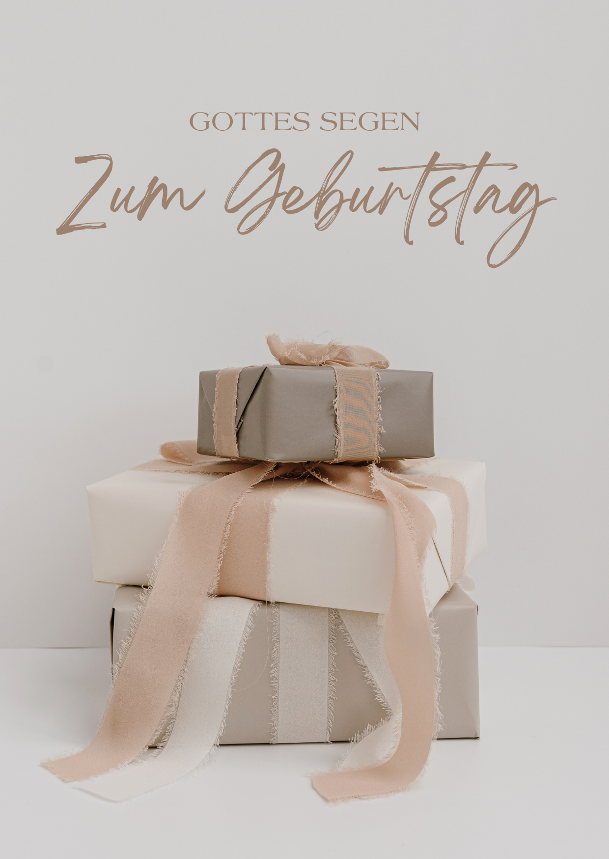 Faltkarte Geburtstag "Geschenke"