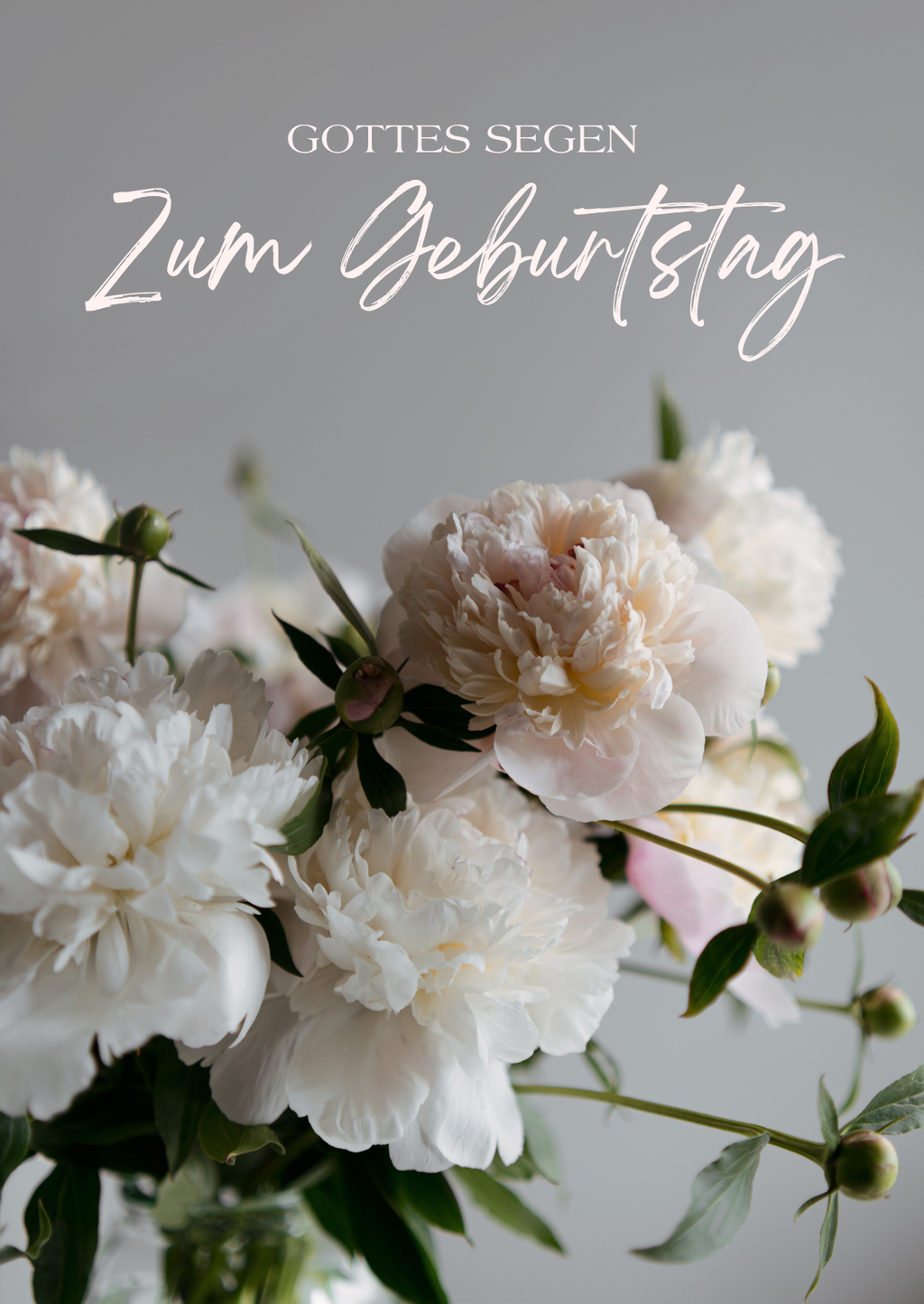 Faltkarte Geburtstag "Blumenstrauß"