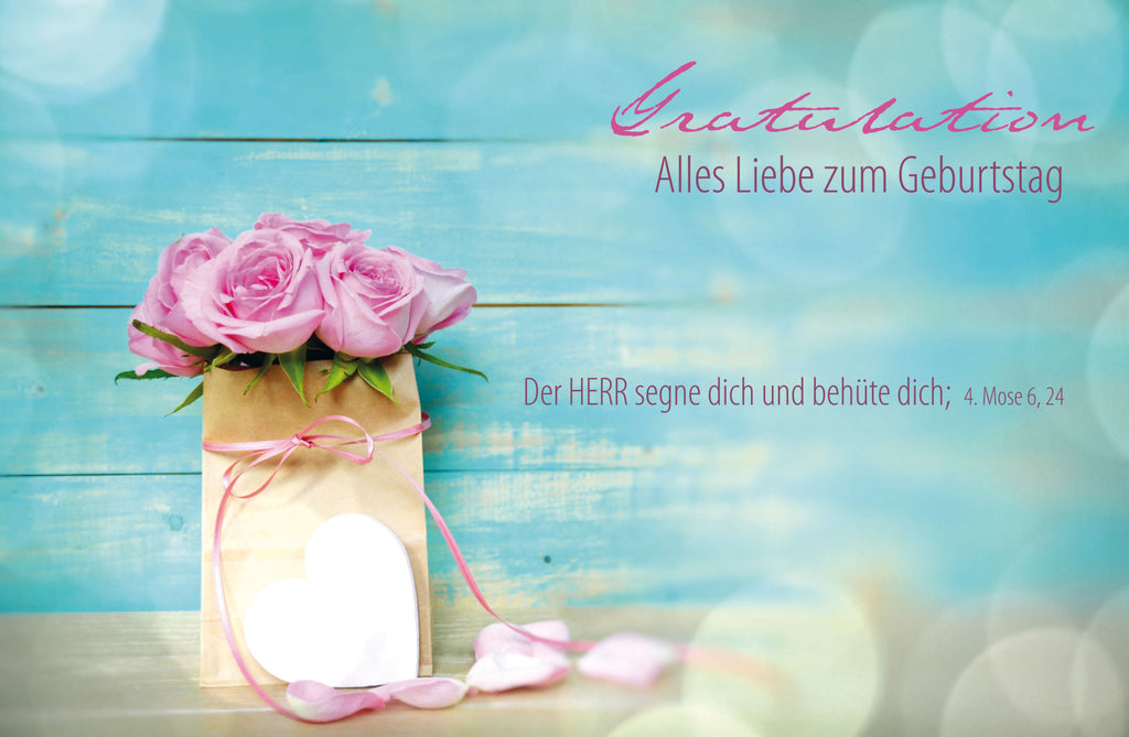 Faltkarten "Geburtstag" Paket 1