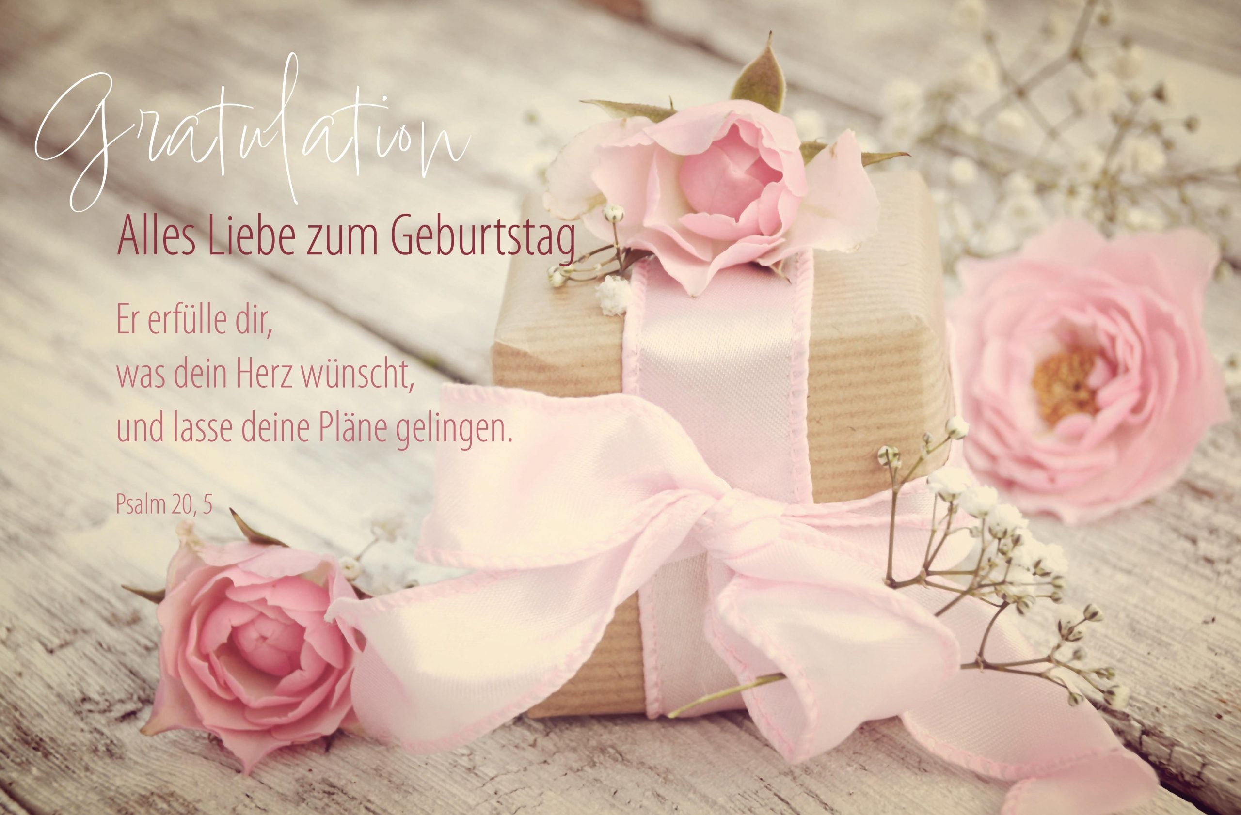 Faltkarten "Geburtstag" Paket 1