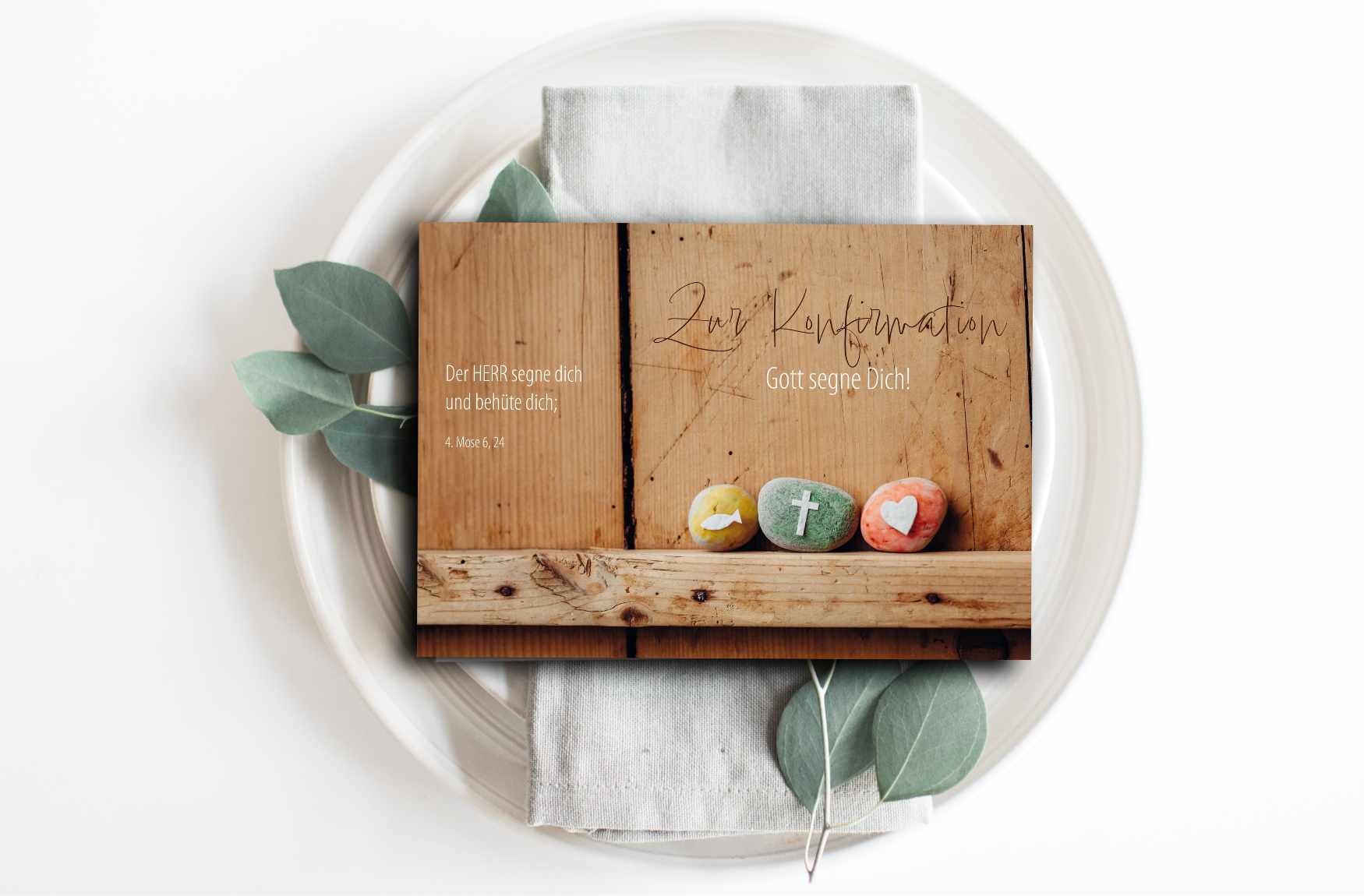 Faltkarte Zur Konfirmation