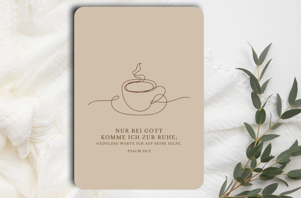 Postkarte Kaffee