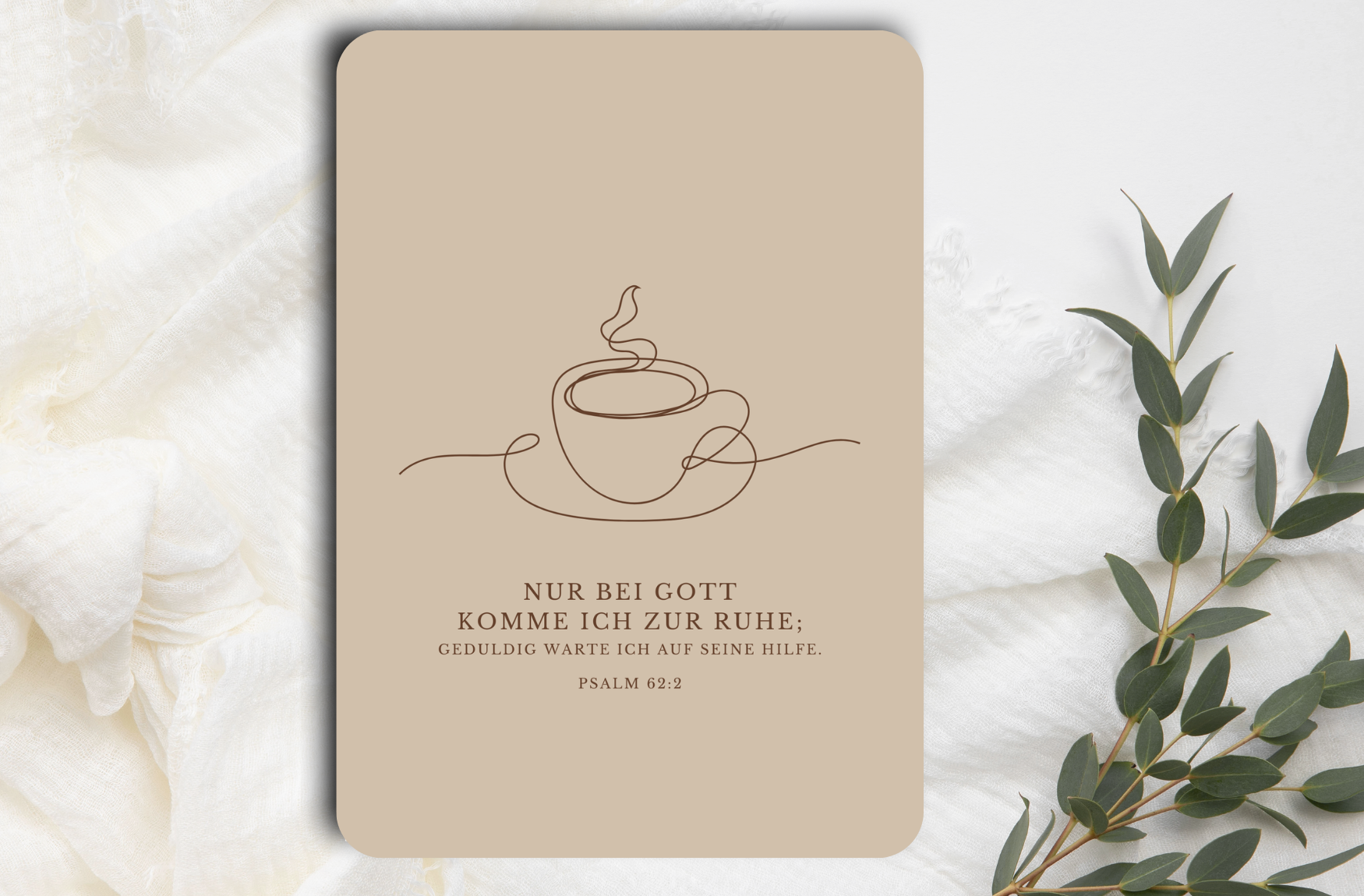 Postkarte Kaffee