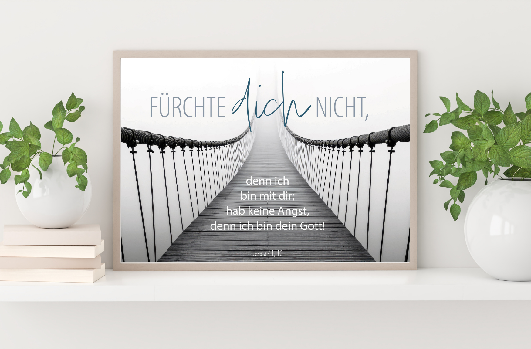 A3 Poster Jahreslosung 2027 Brücke