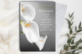 Faltkarte Trauer Calla
