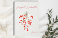 Postkarte Weihnachten Strauß