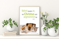 Poster A3 laminiert Jahreslosung 2015