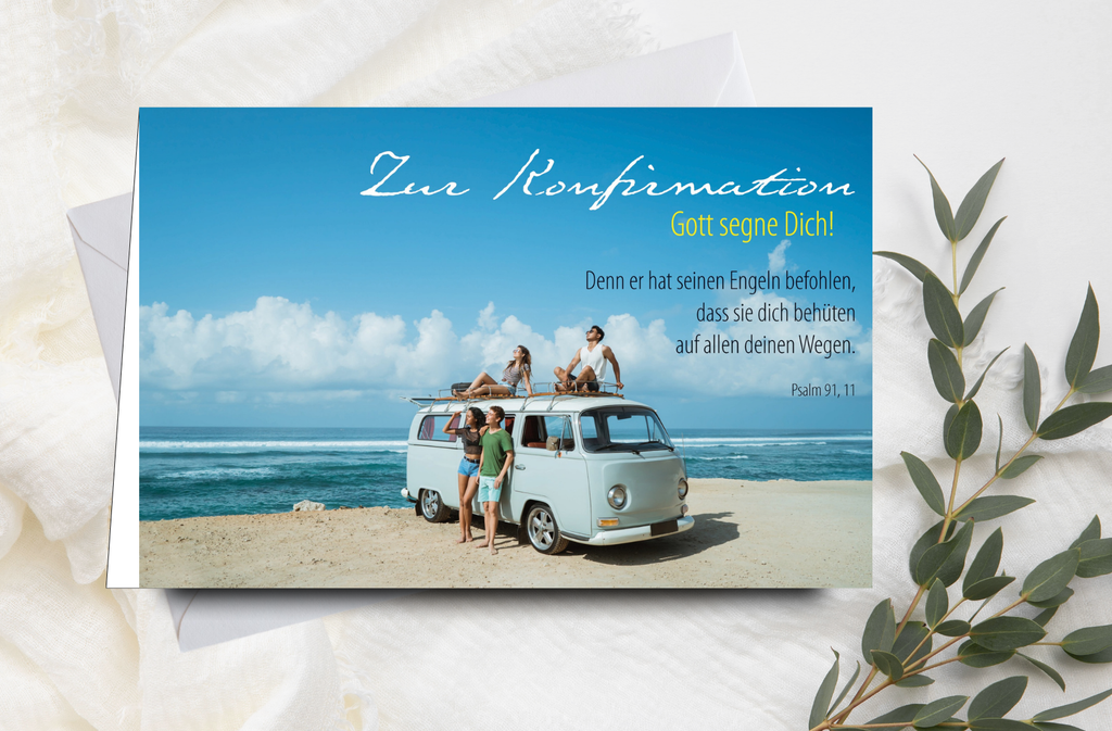 Faltkarte Zur Konfirmation