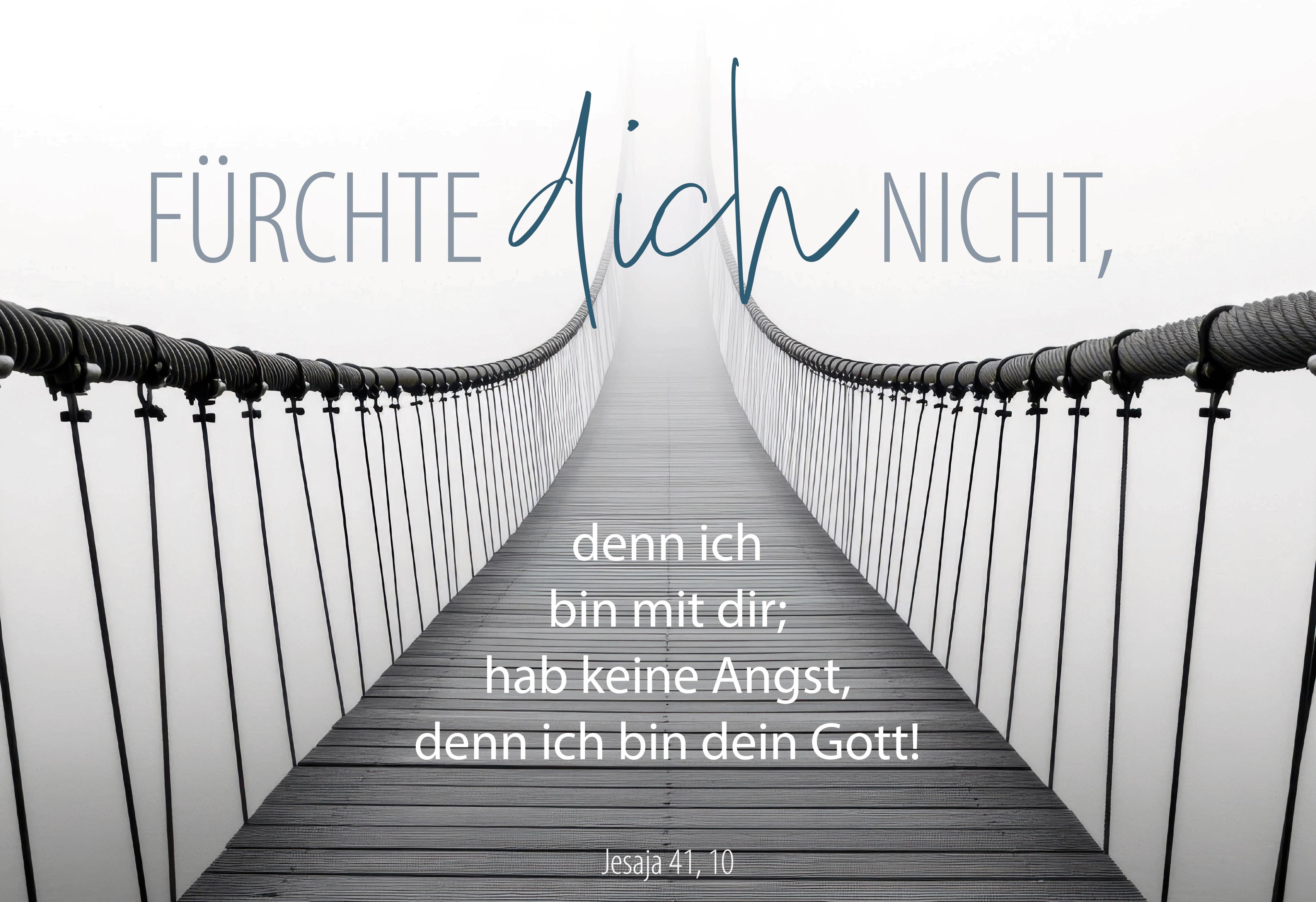 A3 Poster Jahreslosung 2027 Brücke