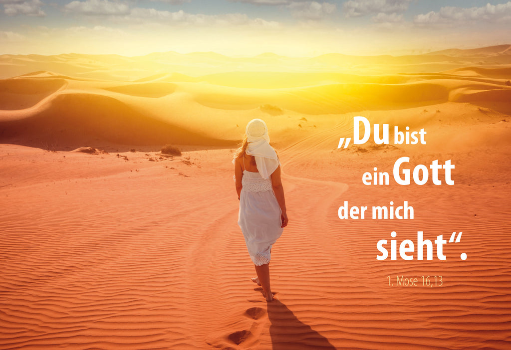 Poster A3 laminiert Jahreslosung 2023 Motiv "Sonne"