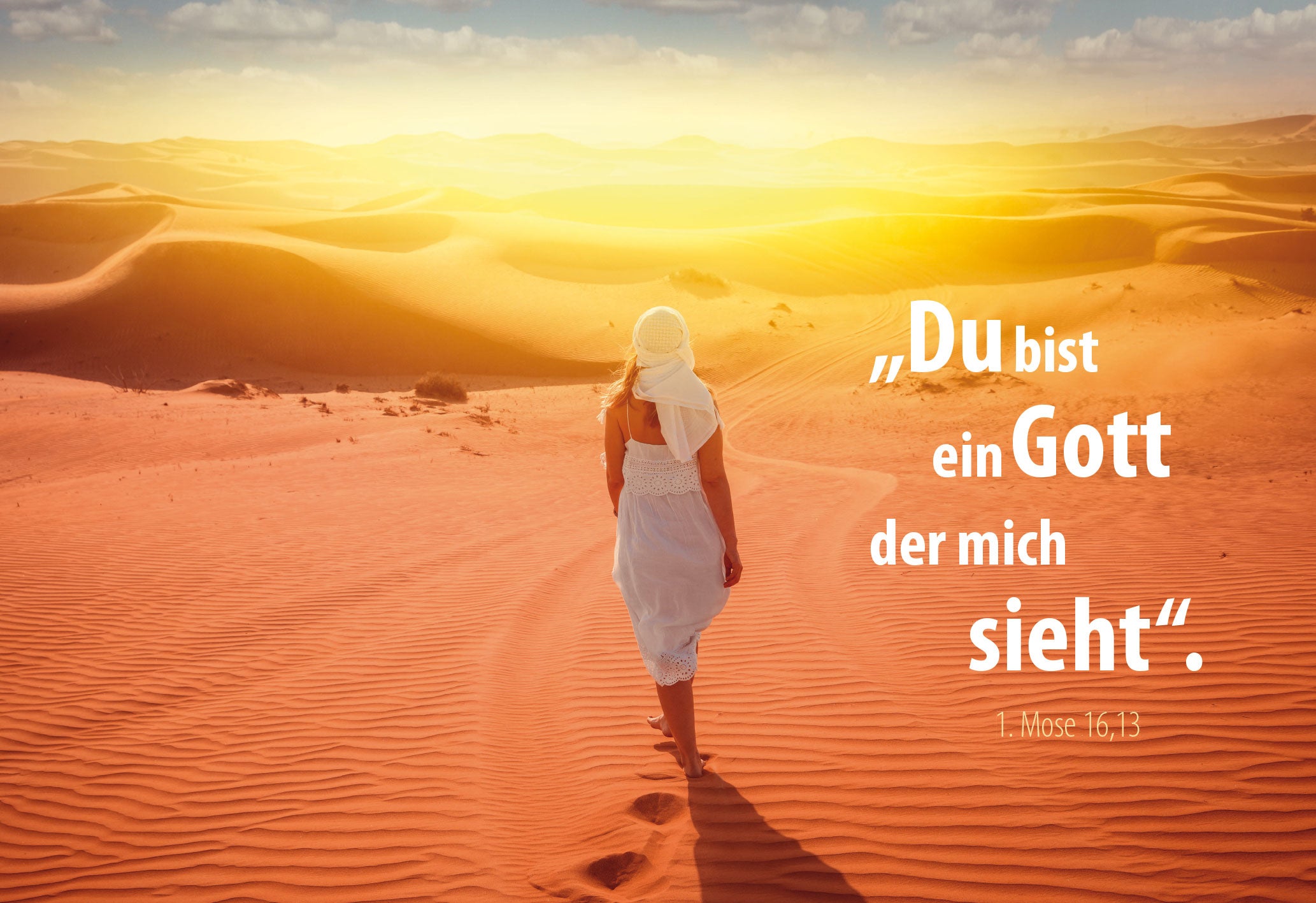 Poster A3 laminiert Jahreslosung 2023 Motiv "Sonne"