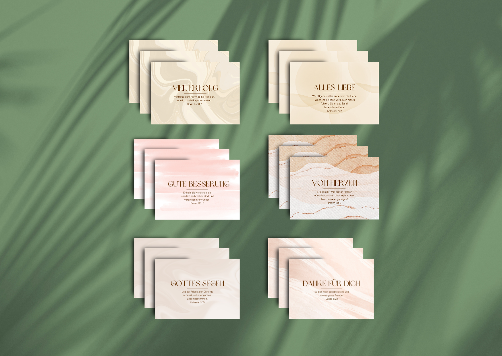Postkarten Set Everyday Cards
