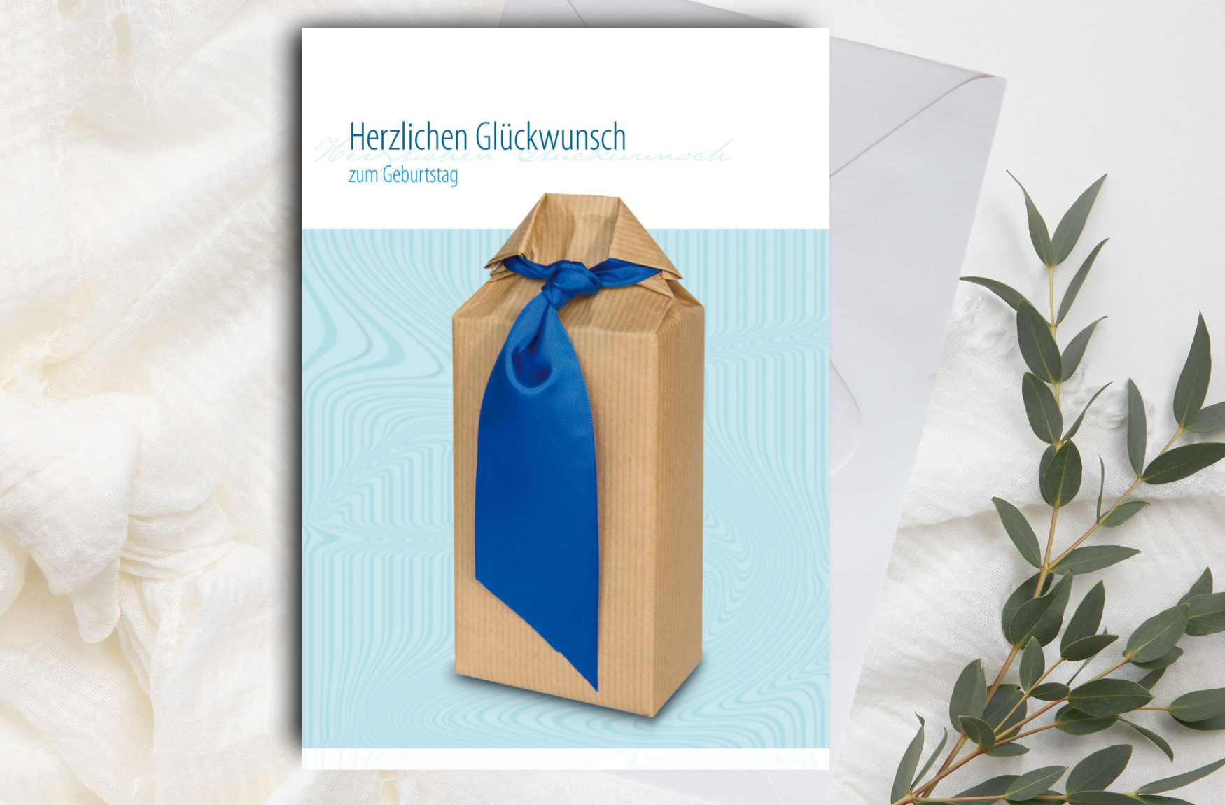 Faltkarte Herzlichen Glückwunsch