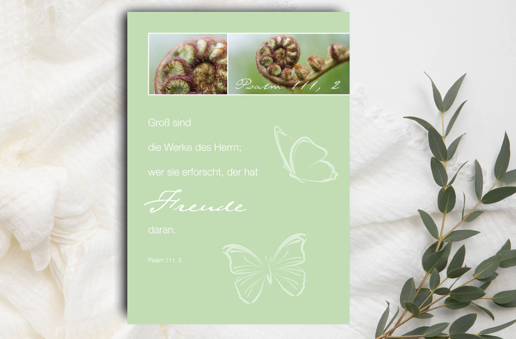 Psalm-Cards Freude