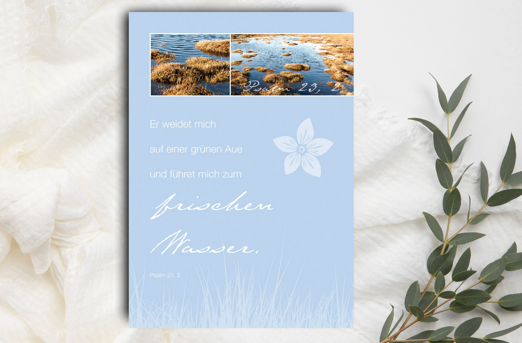 Psalm-Cards Wasser